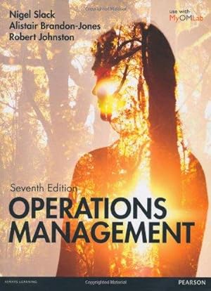Bild des Verkufers fr Slack: Operations Management 7th edition MyOMLab pack zum Verkauf von WeBuyBooks