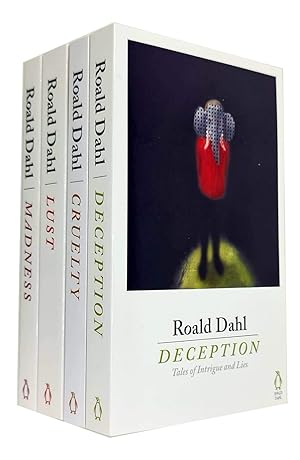 Seller image for Roald Dahl 4 Books Collection Set (Deception, Madness, Cruelty, Lust) for sale by usa4books