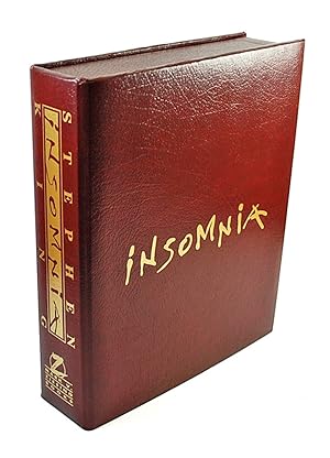 Image du vendeur pour Stephen King "Insomnia" Signed Deluxe Leather-Bound Limited First Edition, Slipcased Edition No. 715 of 1,250 [Very Fine/MF+] mis en vente par veryfinebooks