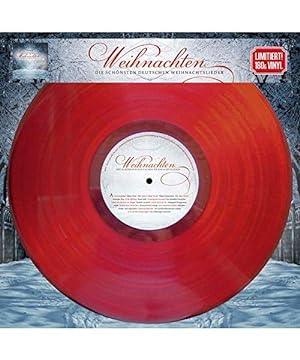 Weihnachten - Die schönsten deutschen Weihnachtslieder - 180 Gr. rotes Vinyl - Limitierte Auflage...