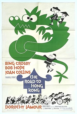 Original Vintage Poster - The Road to Hong Kong
