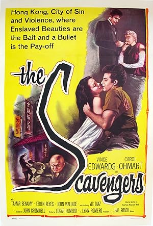 Original Vintage Poster - The Scavengers ("Hong Kong, City of Sin and Violence")