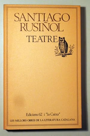 Seller image for TEATRE - Barcelona 1981 for sale by Llibres del Mirall