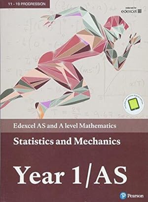 Bild des Verkufers fr Edexcel AS and A level Mathematics Statistics & Mechanics Year 1/AS Textbook + e-book zum Verkauf von WeBuyBooks