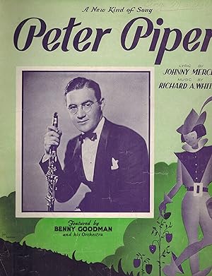 Peter Piper - A New Kind of Song - Benny Goodman Cover - Vintage Sheet Music