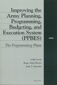 Immagine del venditore per Improving Army Ppbs : The Programming Phase venduto da GreatBookPricesUK