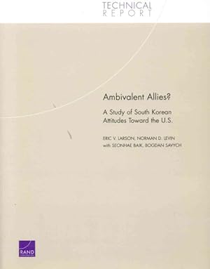 Imagen del vendedor de Ambivalent Allies : A Study of South Korean Attitudes Toward the U.S a la venta por GreatBookPricesUK