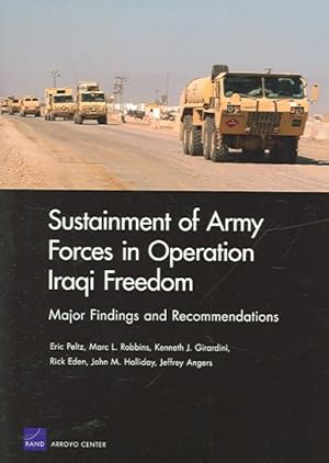 Seller image for Sustainment Of Army Forces In Operation Iraqi Freedom : Major Findings and Recommendations for sale by GreatBookPricesUK