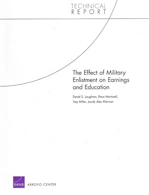 Imagen del vendedor de Effect of Military Enlistment on Earnings and Education a la venta por GreatBookPricesUK