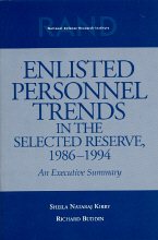 Imagen del vendedor de Enlisted Personnel Trends in the Selected Reserve, 1986-1994 : An Executive Summary a la venta por GreatBookPrices