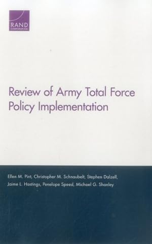 Seller image for Review of Army Total Force Policy Implementation for sale by GreatBookPrices