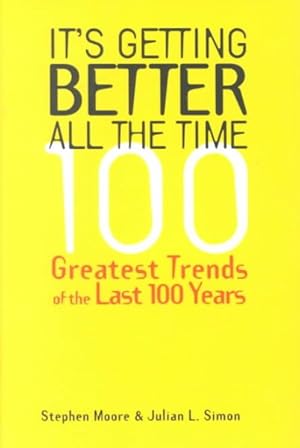 Seller image for It's Getting Better All the Time : 100 Greatest Trends of the Last 100 Years for sale by GreatBookPricesUK