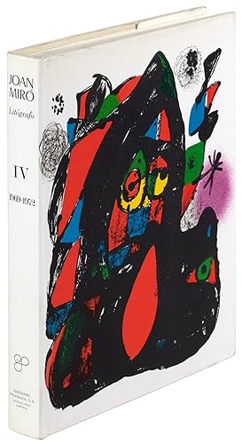 Seller image for JOAN MIRO LITHOGRAPHS IV 1969-1972 w/ SIX ORIGINAL LITHOGRAPHS Barcelona 1981 for sale by Blank Verso Books