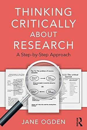 Immagine del venditore per Thinking Critically about Research: A Step by Step Approach venduto da WeBuyBooks