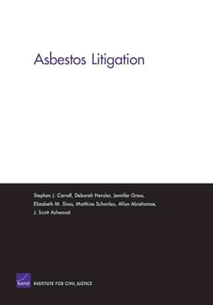 Image du vendeur pour Asbestos Litigation mis en vente par GreatBookPrices