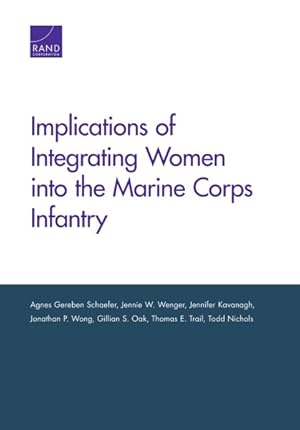 Seller image for Implications of Integrating Women into the Marine Corps for sale by GreatBookPrices
