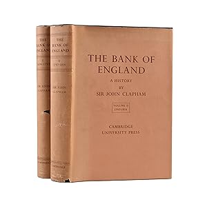 Bild des Verkufers fr The Bank of England. A History zum Verkauf von Maggs Bros. Ltd ABA, ILAB, PBFA, BA