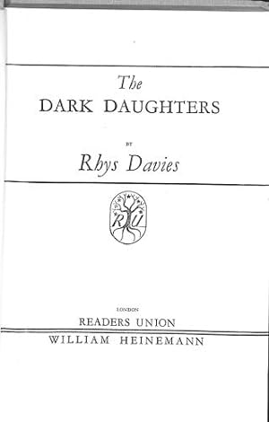 Imagen del vendedor de The Dark Daughters a la venta por WeBuyBooks