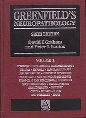 Seller image for Greenfield's Neuropathology: Vol.1 for sale by WeBuyBooks