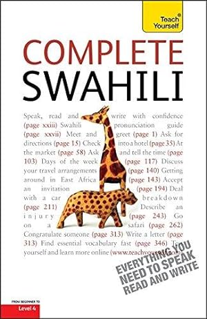 Seller image for Complete Swahili Beginner to Intermediate Course: (Book only) Learn to read, write, speak and understand a new language with Teach Yourself for sale by WeBuyBooks
