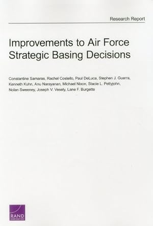 Seller image for Improvements to Air Force Strategic Basing Decisions for sale by GreatBookPrices