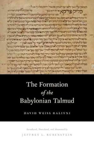 Bild des Verkufers fr Formation of the Babylonian Talmud zum Verkauf von GreatBookPricesUK