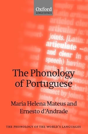 Image du vendeur pour Phonology of Portuguese mis en vente par GreatBookPricesUK