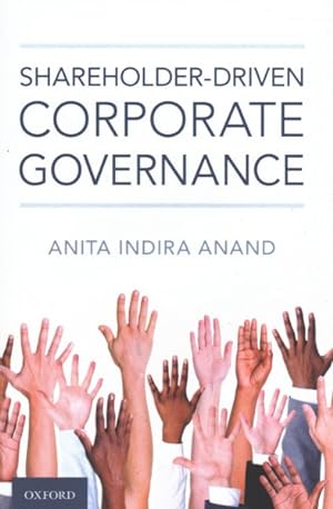 Seller image for Shareholder-Driven Corporate Governance for sale by GreatBookPrices