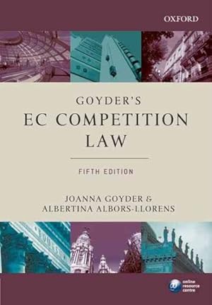 Imagen del vendedor de Goyder's EC Competition Law a la venta por GreatBookPrices