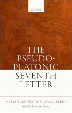 Seller image for Pseudo-Platonic Seventh Letter for sale by GreatBookPrices
