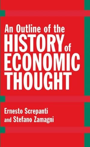 Imagen del vendedor de Outline of the History of Economic Thought a la venta por GreatBookPrices