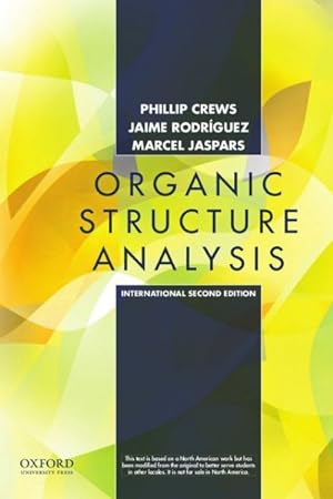 Imagen del vendedor de Organic Structure Analysis a la venta por GreatBookPricesUK