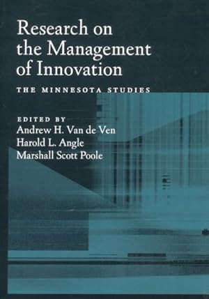 Imagen del vendedor de Research on the Management of Innovation : The Minnesota Studies a la venta por GreatBookPrices