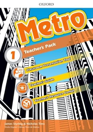 Imagen del vendedor de Metro: Level 1: Teacher's Pack a la venta por GreatBookPrices