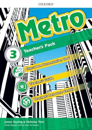 Imagen del vendedor de Metro: Level 3: Teacher's Pack a la venta por GreatBookPrices