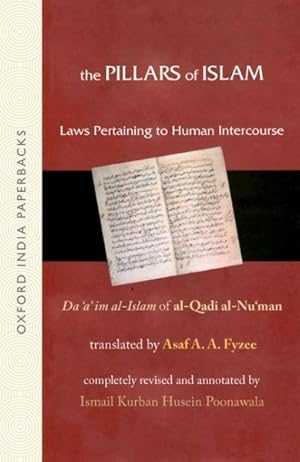 Bild des Verkufers fr Pillars of Islam : Laws Pertaining to Human Intercourse zum Verkauf von GreatBookPricesUK