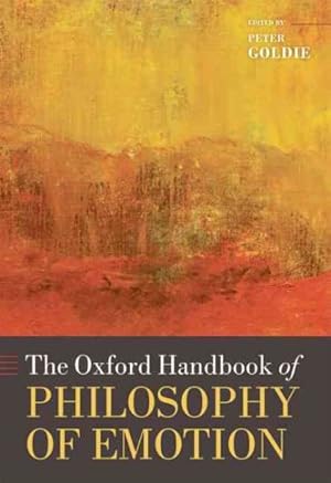Imagen del vendedor de Oxford Handbook of Philosophy of Emotion a la venta por GreatBookPrices