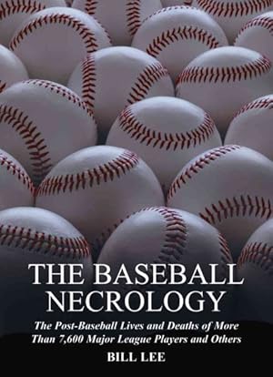 Seller image for Baseball Necrology : The Post-Baseball Lives and Deaths of More Than 7,600 Major League Players and Others for sale by GreatBookPricesUK
