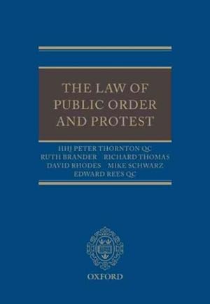 Seller image for Law of Public Order and Protest for sale by GreatBookPrices