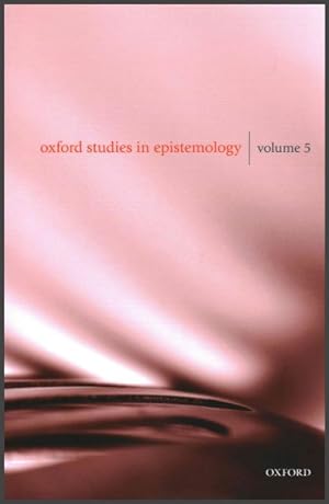 Immagine del venditore per Oxford Studies in Epistemology venduto da GreatBookPrices