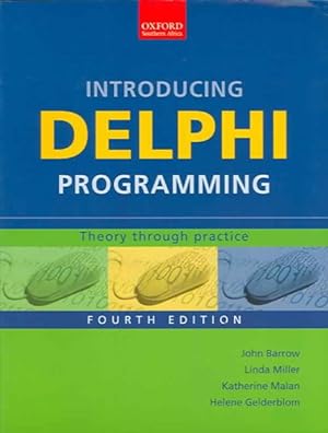 Image du vendeur pour Introducing Delphi Programming : Theory Through Practice mis en vente par GreatBookPrices