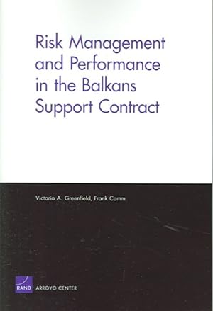Seller image for Risk Management And Performance In The Balkans Support Contract for sale by GreatBookPrices