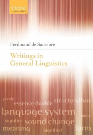 Image du vendeur pour Writings in General Linguistics mis en vente par GreatBookPrices