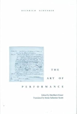 Image du vendeur pour Art of Performance mis en vente par GreatBookPrices
