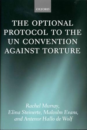 Imagen del vendedor de Optional Protocol to the UN Convention Against Torture a la venta por GreatBookPricesUK