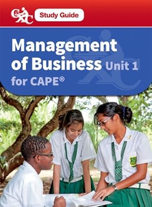 Seller image for Management of Business Cape Unit 1 : Caribbean Examinations Council Study Guide for sale by GreatBookPricesUK