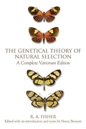 Immagine del venditore per Genetical Theory of Natural Selection : A Complete Variorum Edition venduto da GreatBookPrices