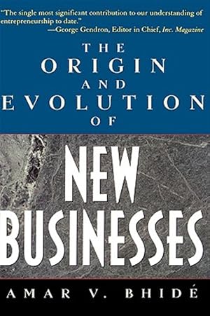 Imagen del vendedor de Origin and Evolution of New Businesses a la venta por GreatBookPrices
