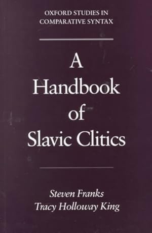 Imagen del vendedor de Handbook of Slavic Clitics a la venta por GreatBookPrices