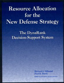 Bild des Verkufers fr Resource Allocation for the New Defense Strategy : The Dynarank Decision Support System zum Verkauf von GreatBookPrices